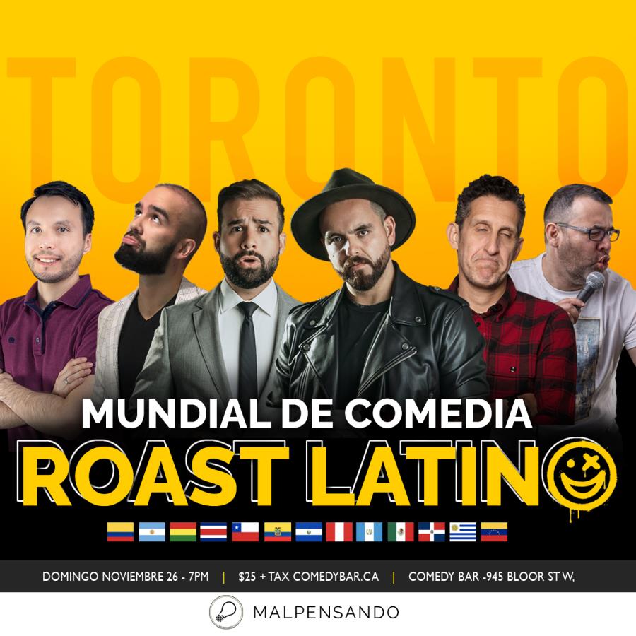 Mundial De Comedia Roast Latino Comedy Bar